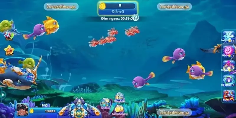 Sự cuốn hút đặc biệt khi chơi trò bắn cá