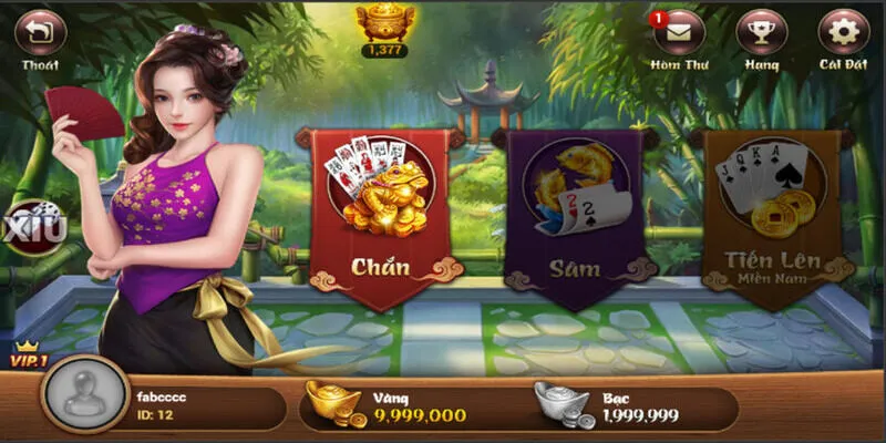 game bài thách đấu